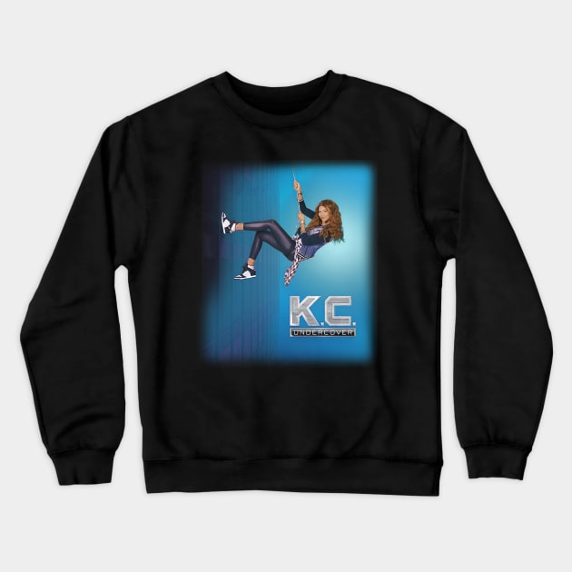 KC undercover Crewneck Sweatshirt by Virtue in the Wasteland Podcast